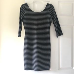 bar III Striped Dress